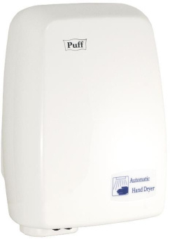 Сушилка для рук Puff 120 1200Вт белый - купить недорого с доставкой в интернет-магазине
