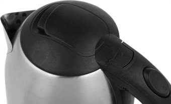 Чайник электрический Supra KES-1821 1.8л. 1500Вт серебристый/черный корпус: металл - купить недорого с доставкой в интернет-магазине