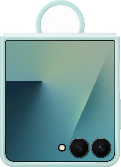 Чехол (клип-кейс) Samsung для Samsung Galaxy Z Flip7 Ring Case Z Flip7 мятный (EF-PF766TMEGRU) - купить недорого с доставкой в интернет-магазине