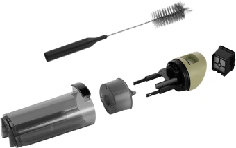 Пылесос моющий Kitfort КТ-5238-1 125Вт зеленый/черный - купить недорого с доставкой в интернет-магазине