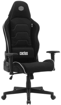 Кресло Cactus CS-CHR-MC04 черный крестов. сталь пластик черный - купить недорого с доставкой в интернет-магазине