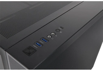 Корпус Thermaltake View 380 TG ARGB черный без БП ATX 6x120mm 2x140mm 1x200mm 2xUSB3.0 audio bott PSU - купить недорого с доставкой в интернет-магазине