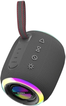 Колонка порт. Supra BTS-515 черный 20W 1.0 BT/3.5Jack/USB 10м 2400mAh - купить недорого с доставкой в интернет-магазине