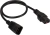 Кабель Lanmaster LAN-PP13L/14-1.5-BK C13-С14 проводник.:3x0.75мм2 1.5м 220В 10А черный - купить недорого с доставкой в интернет-магазине