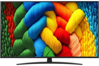 Телевизор LED LG 55" 55NANO81A6A.ARUG черный 4K Ultra HD 60Hz DVB-T DVB-T2 DVB-C DVB-S DVB-S2 USB WiFi Smart TV - купить недорого с доставкой в интернет-магазине