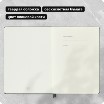 Блокнот Moleskine CLASSIC QP090K15 XLarge 190х250мм 192стр. линейка твердая обложка зеленый - купить недорого с доставкой в интернет-магазине