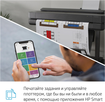 Плоттер HP Designjet T650 (5HB10A) A0/36" - купить недорого с доставкой в интернет-магазине