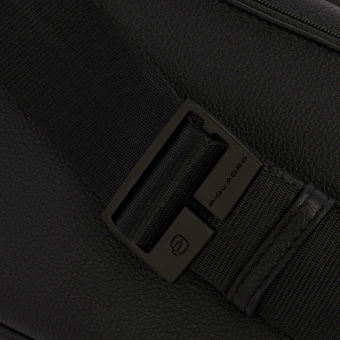 Сумка поясная мужская Piquadro Russel CA7153W137/N черная натур.кожа - купить недорого с доставкой в интернет-магазине