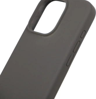 Чехол (клип-кейс) Deppa для Apple iPhone 15 Pro Liquid Silicone with MagSafe серый - купить недорого с доставкой в интернет-магазине
