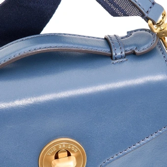 Сумка женская The Bridge Irene 04520501/KP голубая натур.кожа - купить недорого с доставкой в интернет-магазине