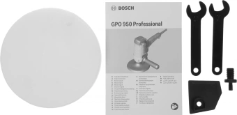 Угловая полировальная машина Bosch GPO 950 950Вт D180мм (06013A2020) - купить недорого с доставкой в интернет-магазине