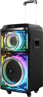 Колонка порт. Ural 103 черный 1200W 1.1 BT/3.5Jack/USB-C 15м 7000mAh (УРАЛ МОЛОТ 103) - купить недорого с доставкой в интернет-магазине