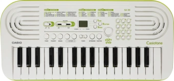Синтезатор Casio SA-50 32клав. зеленый/белый - купить недорого с доставкой в интернет-магазине