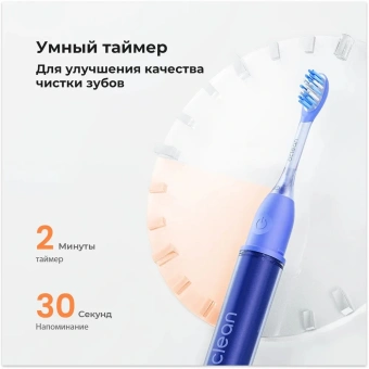 Зубная щетка электрическая Oclean Ease N1800 синий - купить недорого с доставкой в интернет-магазине