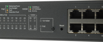 Коммутатор TP-Link SL2428P (L2) 24x100Мбит/с 4x1Гбит/с 2xКомбо(1000BASE-T/SFP) 24PoE+ 250W управляемый - купить недорого с доставкой в интернет-магазине