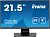 Монитор Iiyama 21.5" ProLite T2252MSC-B2 черный IPS LED 5ms 16:9 HDMI M/M глянцевая 250cd 178гр/178гр 1920x1080 60Hz DP FHD USB Touch 4.5кг