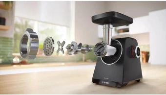 Мясорубка Bosch MFWS440B 1900Вт черный - купить недорого с доставкой в интернет-магазине