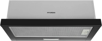 Вытяжка встраиваемая Hyundai HBH 6235 BG черный управление: кулисные переключатели (1 мотор) - цена, купить или заказать с доставкой в интернет-магазине Вытяжка встраиваемая Hyundai HBH 6235 BG черный управление: кулисные переключатели (1 мотор) - купить недорого с доставкой в интернет-магазине