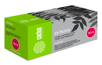 Картридж лазерный Cactus CS-TK310 TK-310 черный (12000стр.) для Kyocera Mita FS 2000/2000D/2000DN/2000DTN/3900/3900DN/3900DTN/4000 - купить недорого с доставкой в интернет-магазине