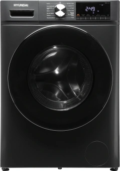 Стиральная машина Hyundai WFD8401 класс: B загр.фронтальная макс.:8кг (с сушкой) темно-серый инвертор - купить недорого с доставкой в интернет-магазине