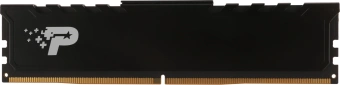 Память DDR5 8GB 5200MHz Patriot PSP58G520081H1 Signature Premium RTL PC5-41600 CL42 DIMM 288-pin 1.1В single rank с радиатором Ret - купить недорого с доставкой в интернет-магазине