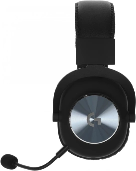 Наушники с микрофоном Logitech G Pro X черный 2м мониторные оголовье (981-000819) - купить недорого с доставкой в интернет-магазине