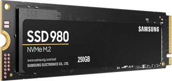 Накопитель SSD Samsung PCIe 3.0 x4 250GB MZ-V8V250BW 980 M.2 2280 - купить недорого с доставкой в интернет-магазине