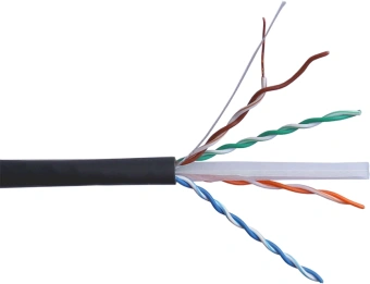 Кабель информационный Lanmaster TWT-6UTP-UNV кат.6 UTP 4 пары 23AWG LSZH универсальный 305м черный - купить недорого с доставкой в интернет-магазине