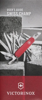 Нож перочинный Victorinox SwissChamp (1.6795) 91мм 33функц. красный карт.коробка - купить недорого с доставкой в интернет-магазине