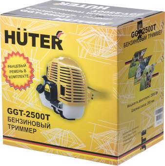 Триммер бензиновый Huter GGT-2500T 2500Вт неразбор.штан. реж.эл.:леска - купить недорого с доставкой в интернет-магазине