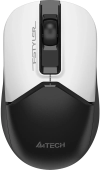 Мышь A4Tech Fstyler FG12 Panda белый/черный оптическая 1200dpi беспров. USB 3but - купить недорого с доставкой в интернет-магазине