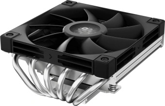 Устройство охлаждения(кулер) Deepcool AN600 Soc-AM5/AM4/1200/1700/1851 серебристый/черный 4-pin 18-24.4dB Al 180W 628gr Ret (R-AN600-BKNNMN-G) - купить недорого с доставкой в интернет-магазине
