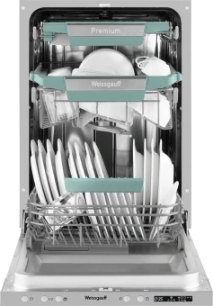 Посудомоечная машина встраив. Weissgauff BDW 4139 D Timer Floor узкая - купить недорого с доставкой в интернет-магазине
