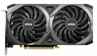 Видеокарта MSI PCI-E 4.0 RTX 3060 VENTUS 2X 12G NVIDIA GeForce RTX 3060 12Gb 192bit GDDR6 1680/15000 HDMIx1 DPx3 HDCP Ret - купить недорого с доставкой в интернет-магазине