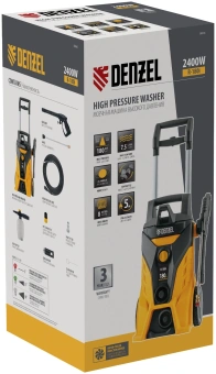 Минимойка Denzel R-180i 2400Вт (58236) - купить недорого с доставкой в интернет-магазине