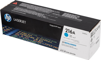 Картридж лазерный HP 216A W2411A голубой (850стр.) для HP MFP M182/ M183 - купить недорого с доставкой в интернет-магазине