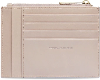 Чехол для кредитных карт Piquadro Blue Square PP6659B2R/RO2 пудровый натур.кожа - купить недорого с доставкой в интернет-магазине