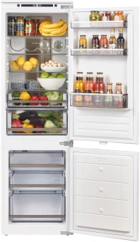 Холодильник Maunfeld MBF177NFWHGR 2-хкамерн. инвертер (КА-00021758) - цена, купить или заказать с доставкой в интернет-магазине Холодильник Maunfeld MBF177NFWHGR 2-хкамерн. инвертер (КА-00021758) - купить недорого с доставкой в интернет-магазине