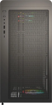 Корпус Montech XR Wood черный без БП ATX 9x120mm 4x140mm 2xUSB3.0 audio bott PSU - купить недорого с доставкой в интернет-магазине