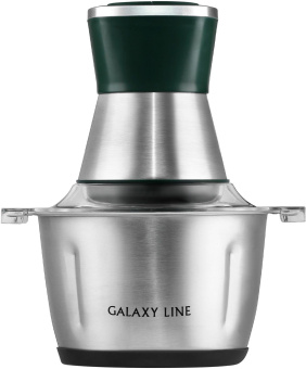 Измельчитель электрический Galaxy Line GL 2382 1.8л. 600Вт серебристый - купить недорого с доставкой в интернет-магазине