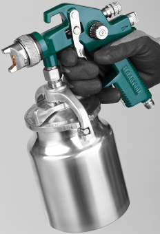 Краскораспылитель Kraftool 06520-1.4 280л/мин соп.:1.4мм бак:1л - купить недорого с доставкой в интернет-магазине