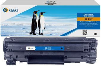 Картридж лазерный G&G GG-C737 черный (2400стр.) для Canon Image Class MF229dw/226dn/216n/224dw/222dw/217w/211/212w/227dw - купить недорого с доставкой в интернет-магазине