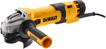 Углошлифовальная машина DeWalt DWE4257-QS 1500Вт 10000об/мин рез.шпин.:M14 d=125мм - купить недорого с доставкой в интернет-магазине