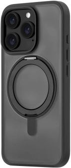 Чехол (клип-кейс) uBear для Apple iPhone 16 Pro Clip 360 with MagSafe черный (CS439BL63PRG-I24M) - купить недорого с доставкой в интернет-магазине