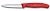 Нож кухонный Victorinox Swiss Classic (6.7601.C1) стальной универсальный для чистки овощей и фруктов лезв.80мм прямая заточка красный