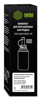 Тонер Cactus CS-RK-TN3480 черный флакон 180гр. (в компл.:флажок) для принтера Brother DCP L5500DN/L6600DW - купить недорого с доставкой в интернет-магазине