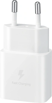 Сетевое зар./устр. Samsung EP-T1510N 2A+1.67A (PD) USB Type-C Samsung белый (EP-T1510NWEGEU) - купить недорого с доставкой в интернет-магазине