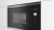 Микроволновая печь Bosch BFL524MS0 20л. 800Вт нержавеющая сталь/черный (встраиваемая) - купить недорого с доставкой в интернет-магазине