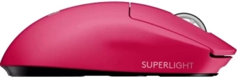 Мышь Logitech G Pro X Superlight розовый оптическая 25600dpi беспров. USB 4but (910-005960) - купить недорого с доставкой в интернет-магазине