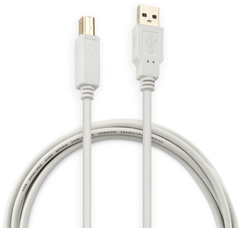 Кабель Buro USB A(m) USB B(m) 5м (USB2.0-AM/BM-5M-MG) феррит.кольца - купить недорого с доставкой в интернет-магазине